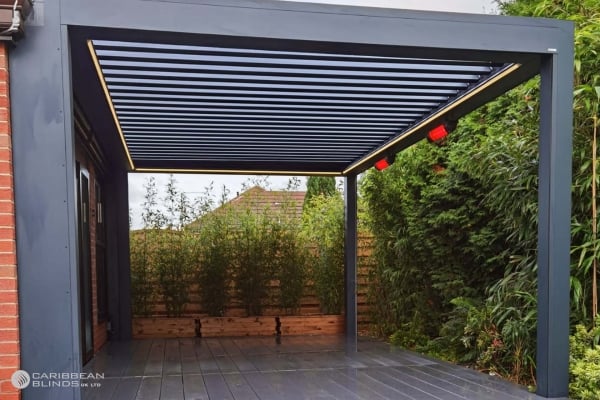 Louvered Roof | Outdoor Living Pod | Pergola | Canopy | Caribbean Blinds