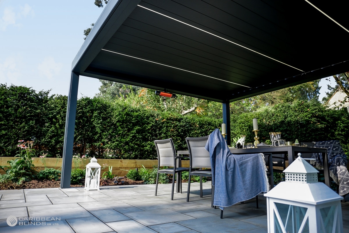 Louvered Roof | Outdoor Living Pod | Caribbean Blinds