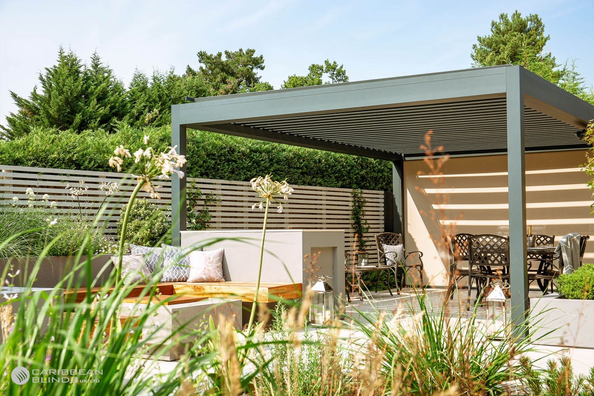 Louvered Roofs | Outdoor Living Pod | Caribbean Blinds