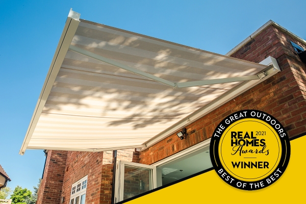 Real Homes Awards | Cuba Patio Awning | Garden Awnings | Electric Awning | Great Outdoors | Best of the Best