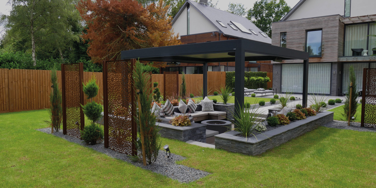 Outdoor Living Pod | Louvered Roofs | Landscapia | Caribbean Blinds