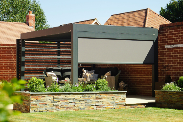 Louvered Pergola with Roof - Classic Outdoor Living Pod