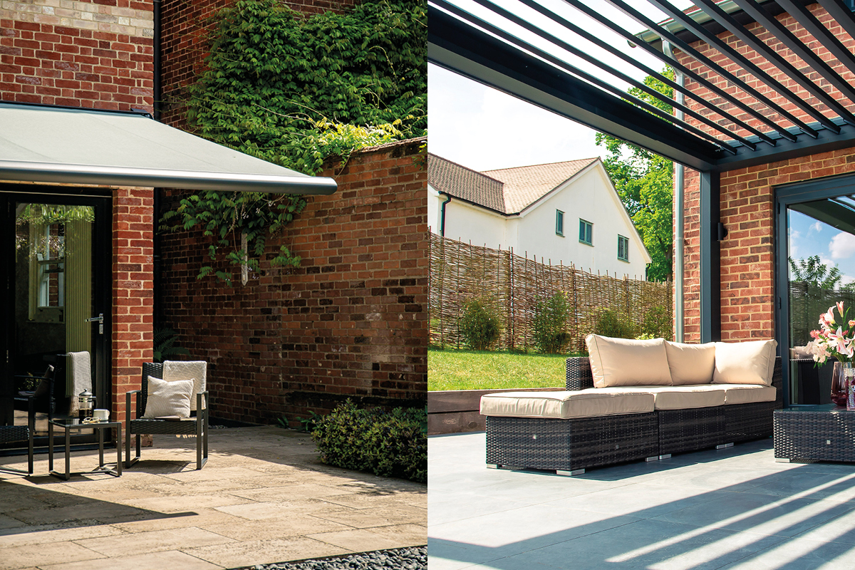 Visual Reference: Sustainable Shade Solutions How Awnings And Louvered Pergolas